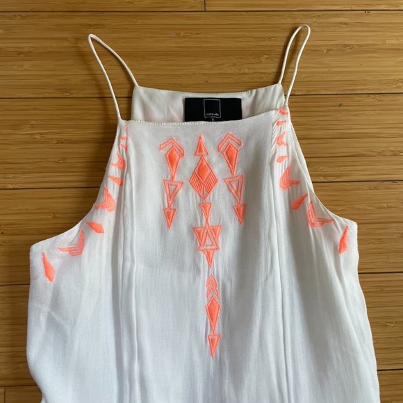 Dolce Vita Fit and Flare Spaghetti Strap Dress - Picture 6 of 6